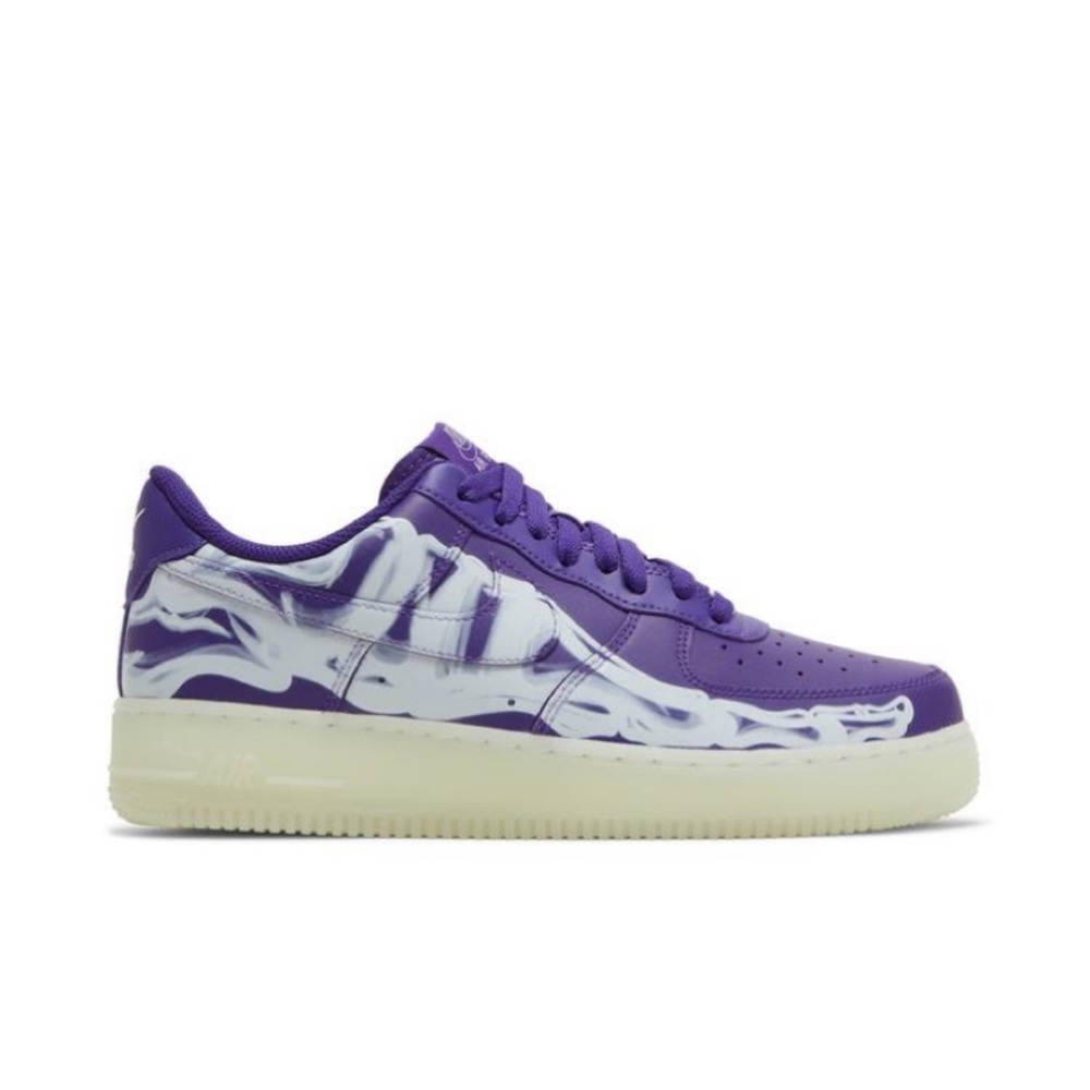 Purple Skeleton Air Force 1
